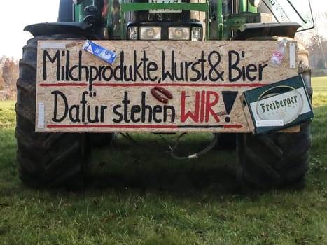 Farmers' demo on January 17th, 2020 in Magdeburg