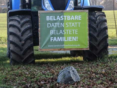 Farmers' demo on January 17th, 2020 in Magdeburg