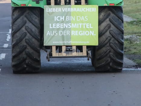 Farmers' demo on January 17th, 2020 in Magdeburg