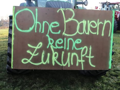 Farmers' demo on January 17th, 2020 in Magdeburg