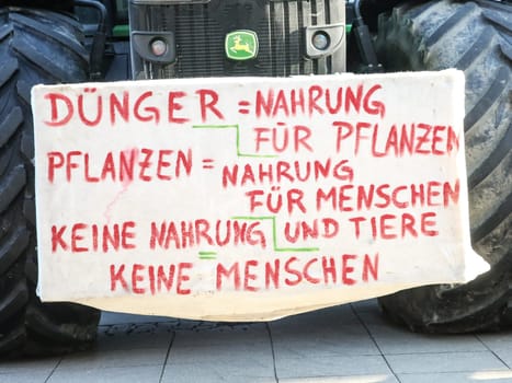 Farmers' demo on January 17th, 2020 in Magdeburg
