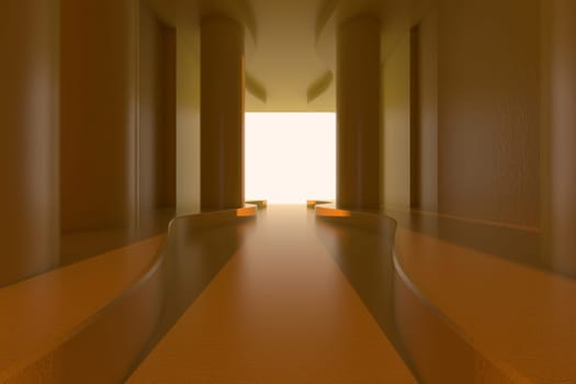 3d rendering of backgrounds abstract. 3d illustration of simple Geometric