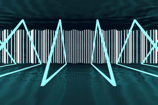 3d rendering of backgrounds abstract. 3d illustration of simple Geometric