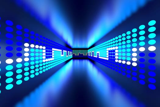 3d rendering of backgrounds abstract. 3d illustration of simple Geometric. Colorful illumination