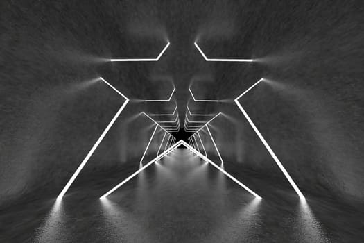 3d rendering of backgrounds abstract. 3d illustration of simple Geometric
