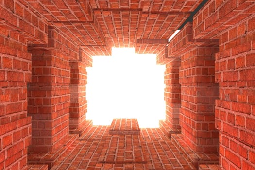3d rendering of backgrounds abstract. 3d illustration of simple Geometric