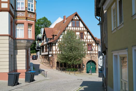 Luther House in the old town of Eisenach. Martin Luther lived in this house from 1498 to 1501.