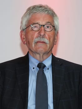 Thilo Sarrazin german SPD politician at a book reading on April 29, 2019 in Magdeburg Saxony Anhalt