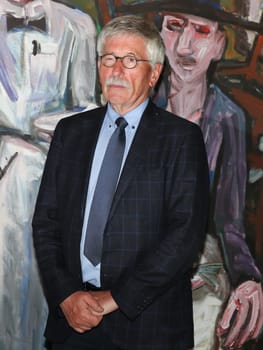 Thilo Sarrazin german SPD politician at a book reading on April 29, 2019 in Magdeburg Saxony Anhalt
