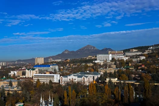 Pyatigorsk is a resort city in the Stavropol Territory of the Russian Federation. The largest city of the Caucasian Mineral Waters.