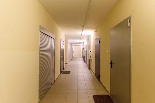Russia, Moscow- September 10, 2019: interior room apartment public place, staircase