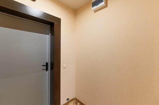 Russia, Moscow- September 10, 2019: interior room apartment modern bright cozy atmosphere. general cleaning, home decoration, preparation of house for sale