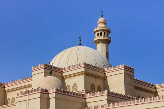 The Al Fateh Mosque, also know as Great Mosque. Manama, Bahrain