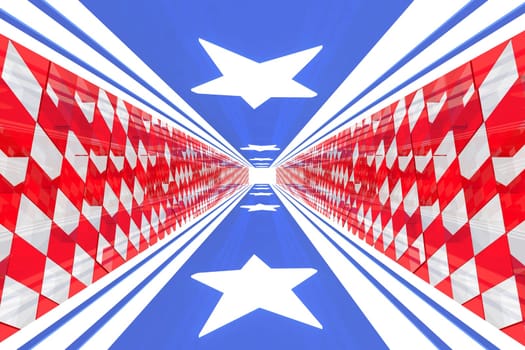 3d rendering of backgrounds abstract. 3d illustration of simple Geometric
