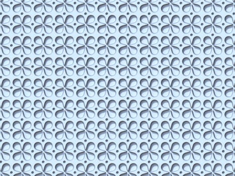 Abstract white background 3D rendering illustration