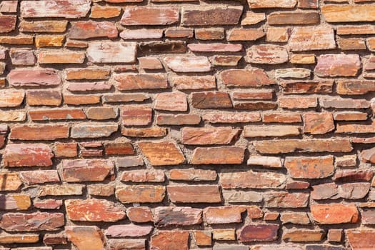 Slate stone wall section abstract texture background
