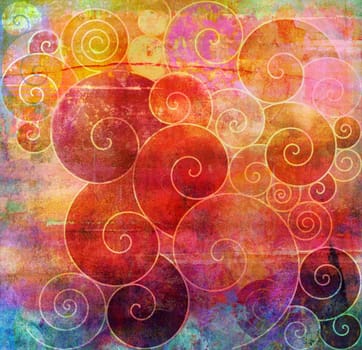 mixed media painting graphic textures contemporary