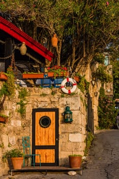 old street of Byblos Jbeil in Lebanon Middle east
