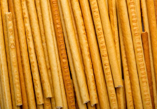 Background of many stick cookies