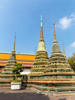 Wat Phra Chetupon Vimolmangklararm (Wat Po Temple, Thailand)