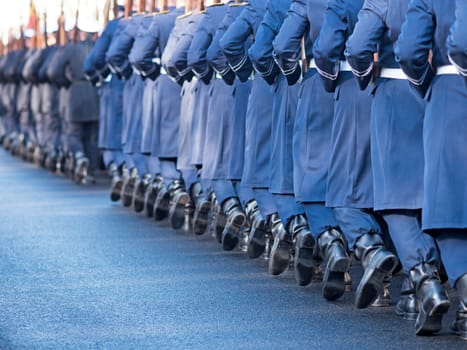 Bundeswehr soldiers of the Guard Regiment