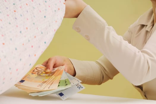 Woman hides money under pillow