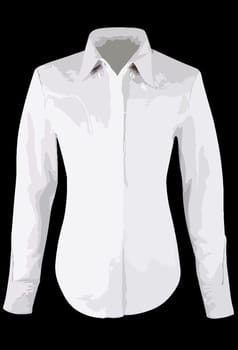 shirt white fashion men formal long sleeve illustration