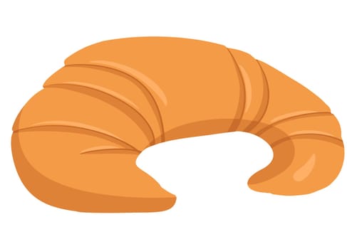 croissant pastry crust bread tasty bakery breakfast snack dough illustration food
