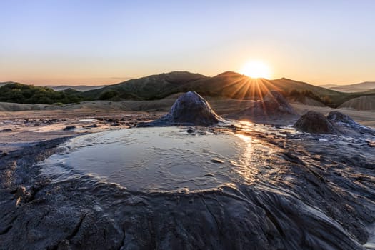 Mud Volcanoes, Romania