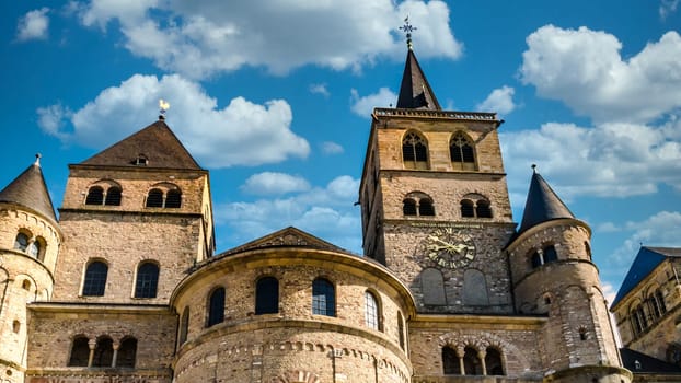 Oldest bishop church from Germany. Cathedral from Trier St. Peter