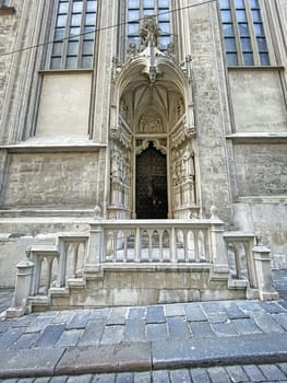 Maria am Gestade, catholic church in gothic style in central Vienna