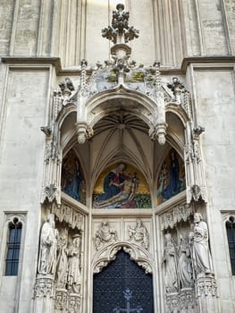 Maria am Gestade, catholic church in gothic style in central Vienna