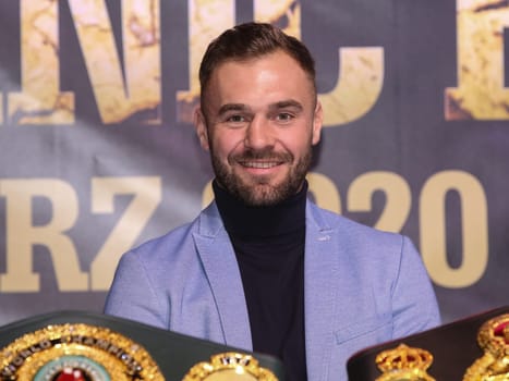 WBA and IBO world boxing champion light heavyweight Dominic Bösel SES Boxing PK Boxing Gala March 28, 2020 Magdeburg