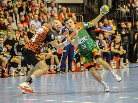 Dutch handball player kay kirsten evert smits sc magdeburg Liqui Moly HBL season 2019-20