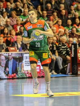 Dutch handball player kay kirsten evert smits sc magdeburg Liqui Moly HBL season 2019-20