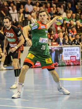 Dutch handball player kay kirsten evert smits sc magdeburg Liqui Moly HBL season 2019-20