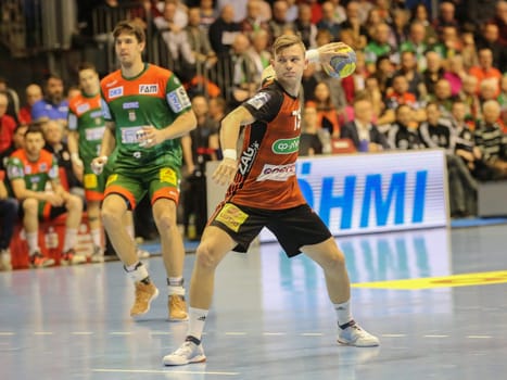 German handball player Timo Kastening, TSV Hannover-Burgdorf Liqui Moly HBL, season 2019-20