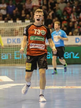 German handball player Timo Kastening, TSV Hannover-Burgdorf Liqui Moly HBL, season 2019-20