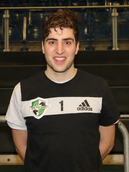 Goalkeeper Domenico Ebner TSV Hannover Burgdorf  Liqui Moly HBL,Season 2019-20