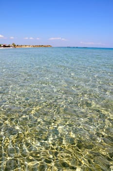 Crystal Clear water and beautiful beaches in Cyprus during summer vacation