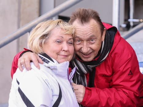 Joachim Streich with his wife Marita