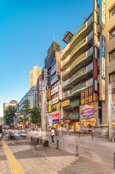 Sunshine 60 Street connecting the east exit of Ikebukuro station lines with restaurants, shops, game center and cinemas leading to the famous otaku's town otome road.
