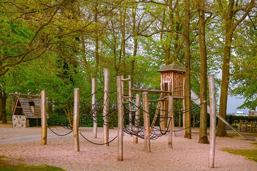Playground in the park, Lisse, the Netherlands