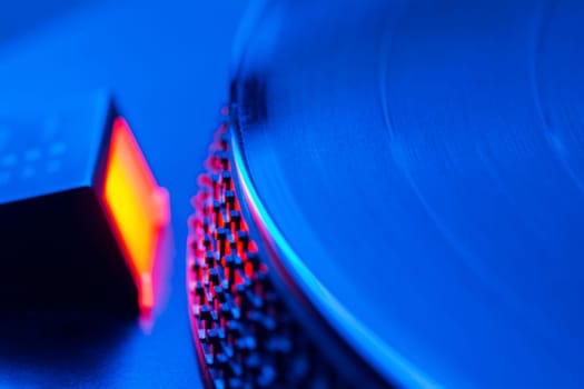 an old vinyl player