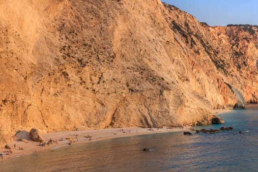 Porto Katsiki beach in Lefkada island, Greece