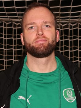 Head coach Andre Haber SC DHfK Leipzig, Liqui Moly HBL, Handball Bundesliga season 2019-20