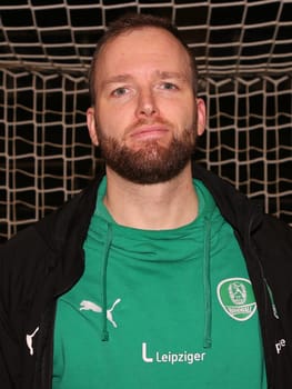 Head coach Andre Haber SC DHfK Leipzig, Liqui Moly HBL, Handball Bundesliga season 2019-20