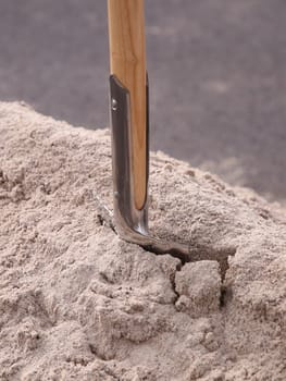 Groundbreaking in the sand