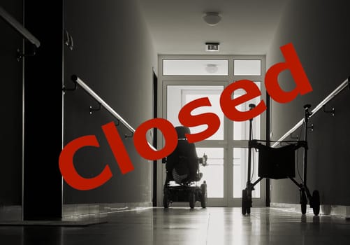 Ban on visiting a retirement home to prevent infection with diseases
