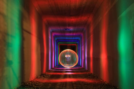 Creative Light Painting With Color and Spin Lighting